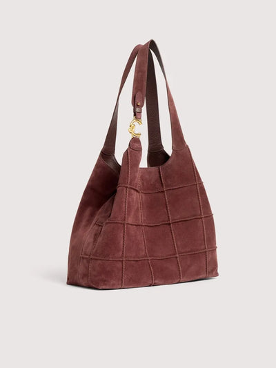 COCCINELLE C-EASY LARGE SUEDE