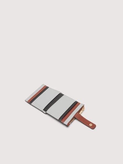 METALLIC MEDIUM TRICOLOUR WALLET