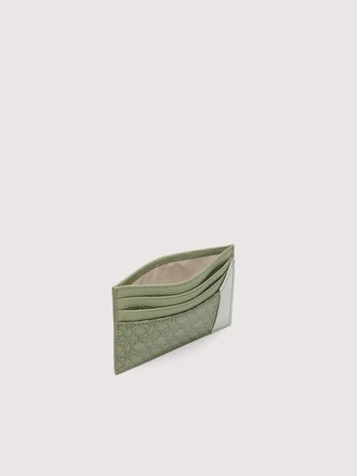 COCCINELLE LOREEN COATED MONOGRAM CARD HOLDER