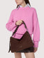 COCCINELLE BOHEME SUEDE BIMATERIAL MEDIUM