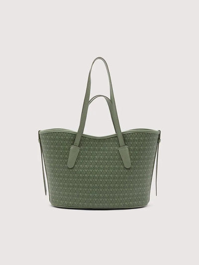 NEVER WITHOUT BAG COATED MONOGRAM MEDIUM