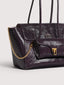 COCCINELLE DOUBLE BEATSHINY WRINKLED MEDIUM