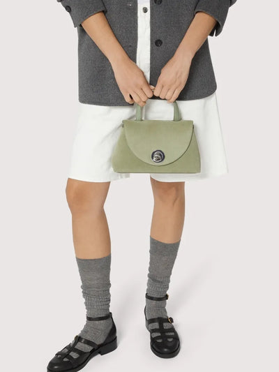COCCINELLE NIKLA SUEDE BIMATERIAL SMALL