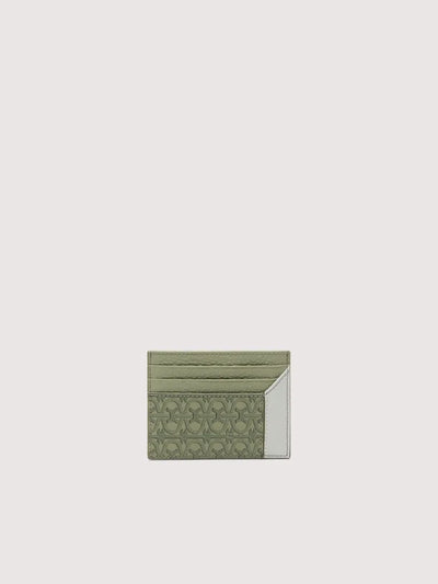 COCCINELLE LOREEN COATED MONOGRAM CARD HOLDER