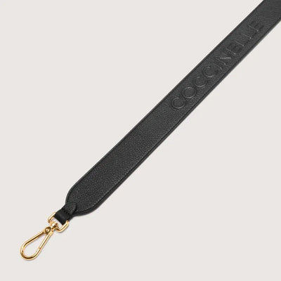 COCCINELLE MYRTHA MAXI LOGO LEATHER STRAP