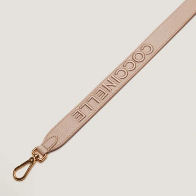 COCCINELLE EMBROIDERY LOGO STRAP