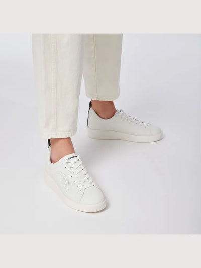 COCCINELLE MONOGRAM PERFOREE SNEAKERS