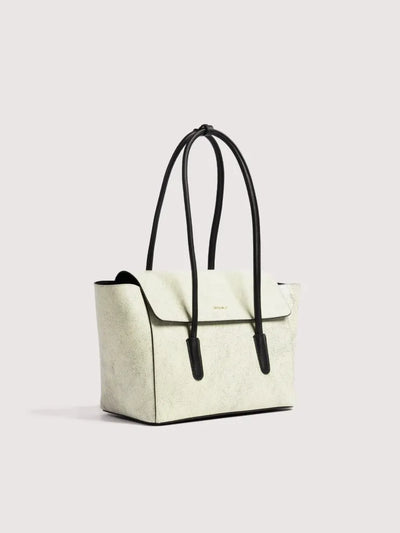 COCCINELLE DOUBLE BEAT LARGE CRAQUELE-EFFECT